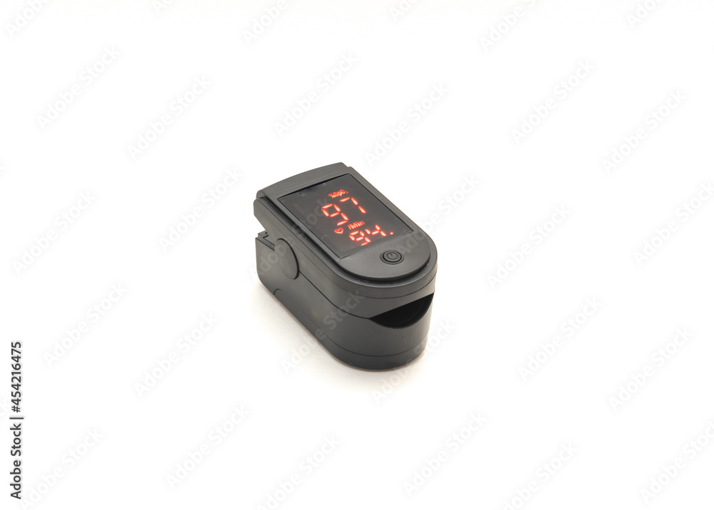 Large digital LED display of Fingertip Pulse Oximeter Blood Oxygen Saturation Monitor device Large digital LED display of Fingertip Pulse Oximeter Blood Oxygen Saturation Monitor device