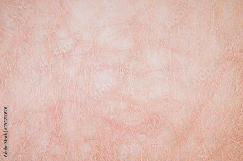 Coconut fiber paper background texture, dyed pink.