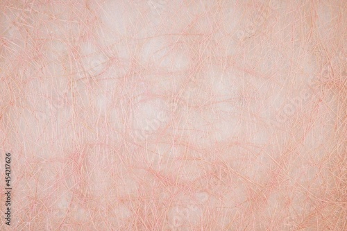 Coconut fiber paper background texture, dyed pink.