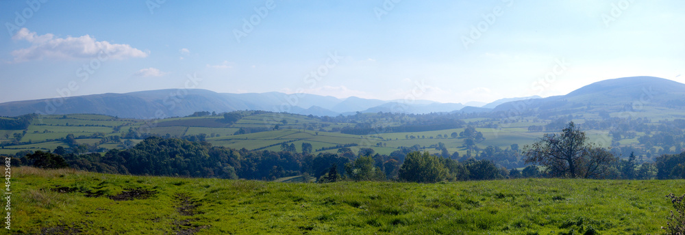 view of the mountains in the English Lake District