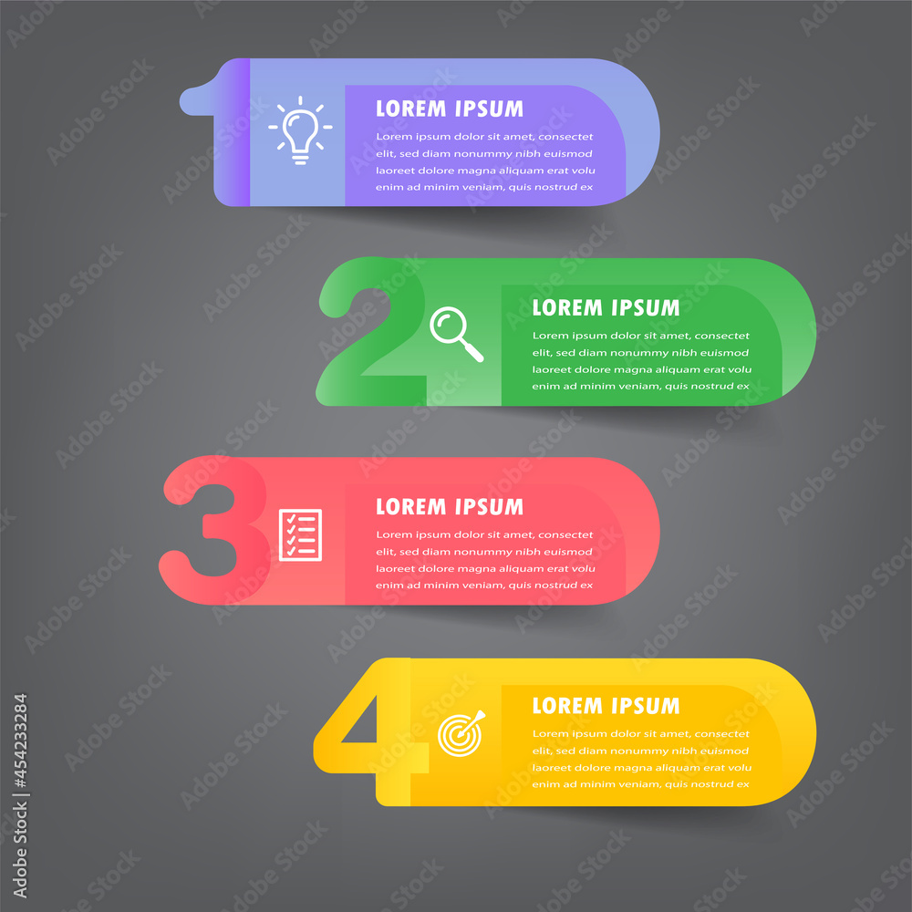 modern text box template, infographics banner modern text box template, infographics banner