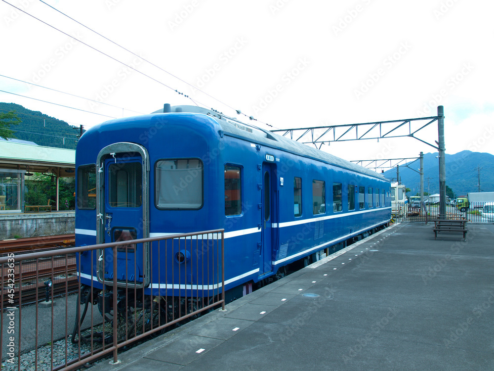 Obraz premium blue train