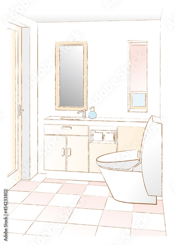 トイレのベクターイラスト