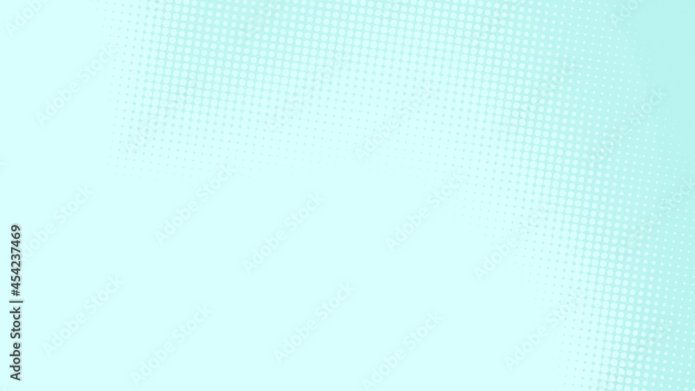 Dots halftone white blue and green color pattern gradient texture with technology digital background. Medicine healthcare with science concept. Dots halftone white blue and green color pattern gradient texture with technology digital background. Medicine healthcare with science concept.