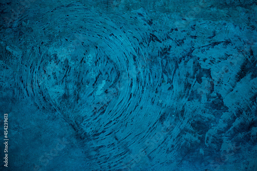 Blue mortar background, cement texture  © waranyu