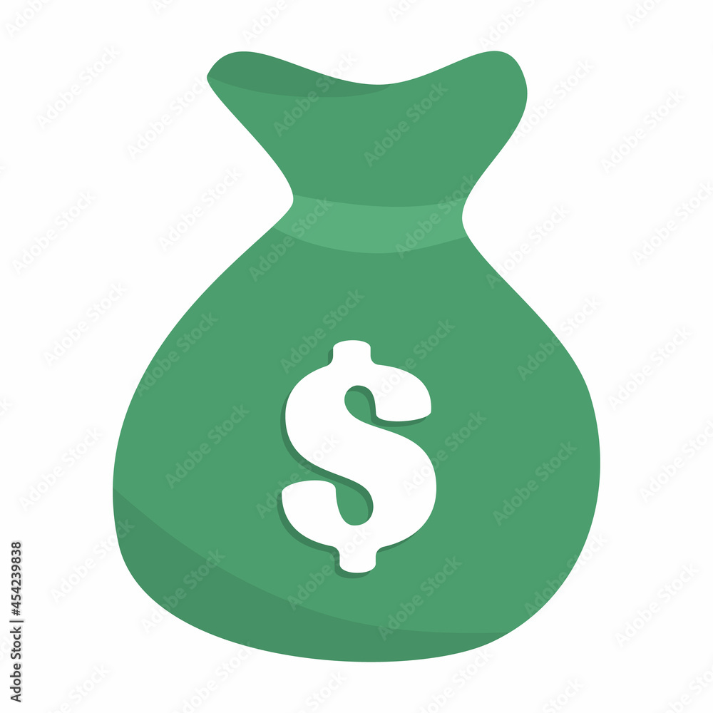 money bag cartoon vector icon illustration money bag cartoon vector icon illustration