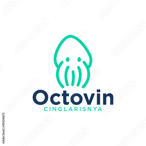 Octopus Logo Design Template