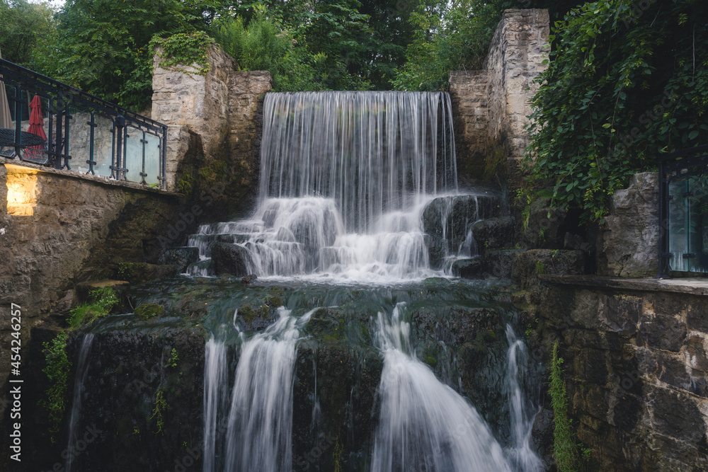 Fototapeta premium waterfall in the park