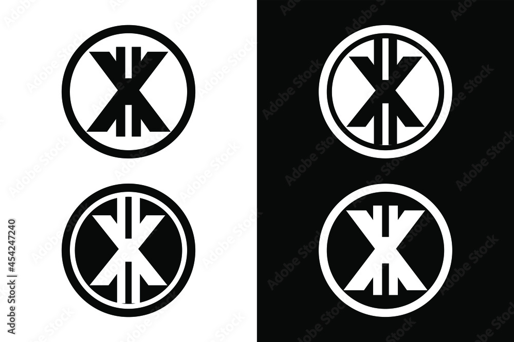 Bitcoin letters with circle in black and white for design concept. Very suitable in various business purposes, also for icon, logo symbol, brand name and many more. Bitcoin letters with circle in black and white for design concept. Very suitable in various business purposes, also for icon, logo symbol, brand name and many more.