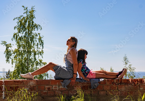person sitting on a bench