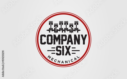 Logo mechanical for auto service, auto body and other work.