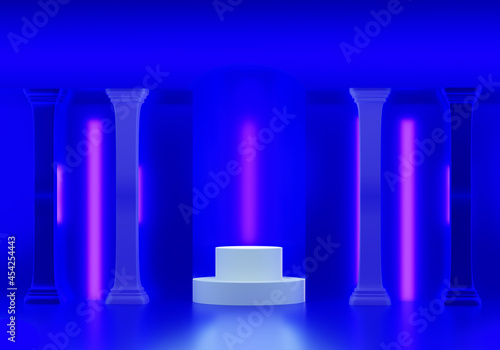 Podium concept. Podium stan...