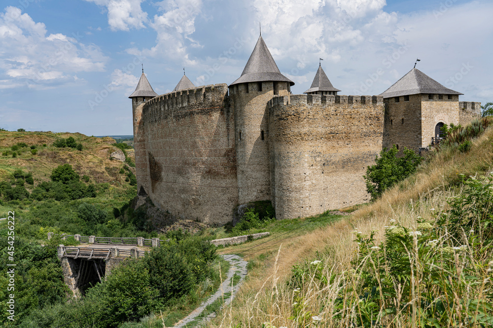 Khotyn Fortress is a medieval fortified structure in Khotyn
