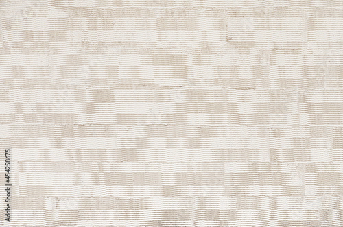 White paster wall texture background. Japanese style plaster wall backdrop.