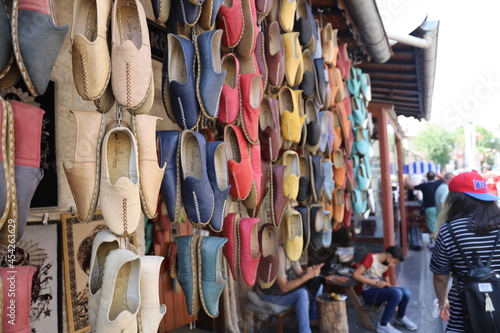 shoes in the market