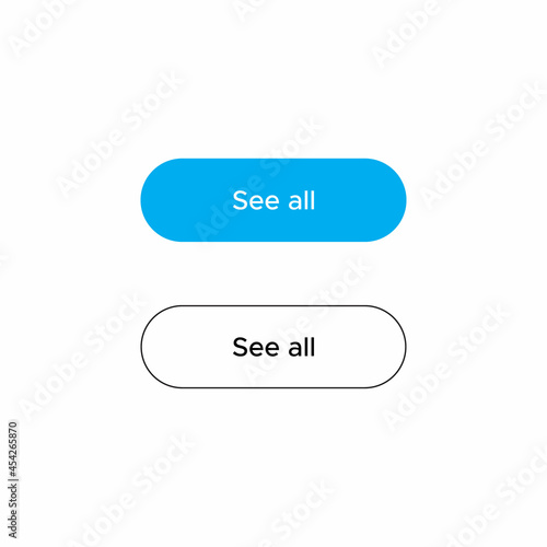 See All Button Icon Vector Isolated on White Background