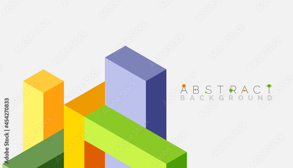 Abstract background. 3d cubes, cubic elements and blocks. Techno or business concept for wallpaper, banner, background, landing page Abstract background. 3d cubes, cubic elements and blocks. Techno or business concept for wallpaper, banner, background, landing page