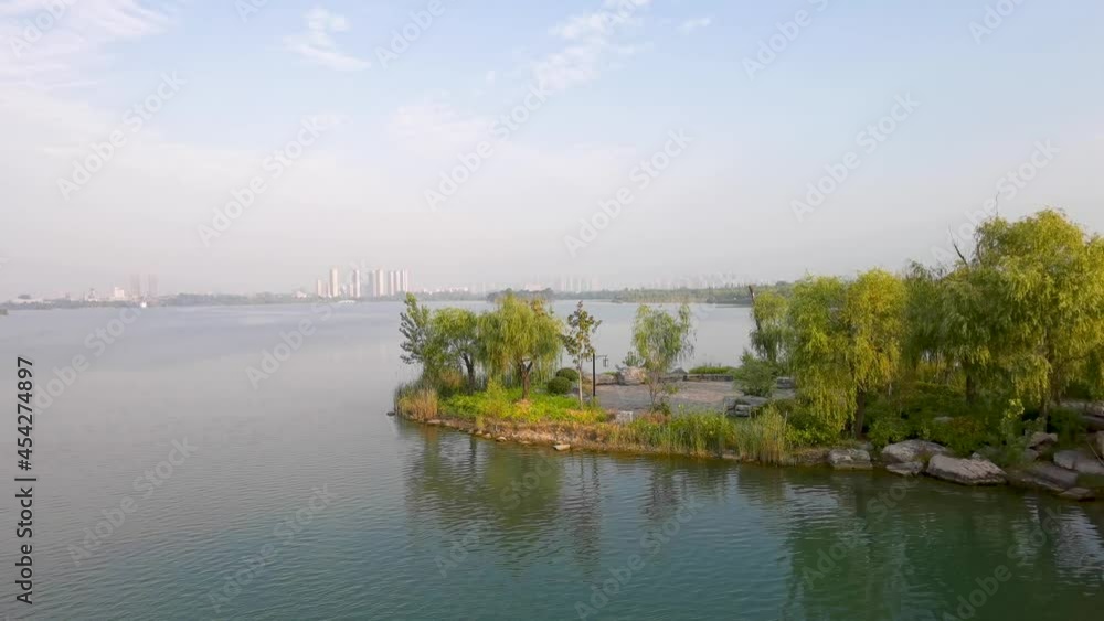 Nanhu National Urban Wetland Park scenery in Huaibei City, Anhui Province, China
Nanhu National Urban Wetland Park scenery in Huaibei City, Anhui Province, China