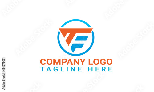TF LETTER LOGO DESIGN