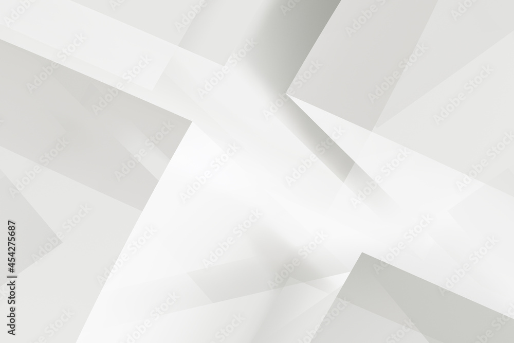 Abstract minimal white background, geometric 3d Abstract minimal white background, geometric 3d