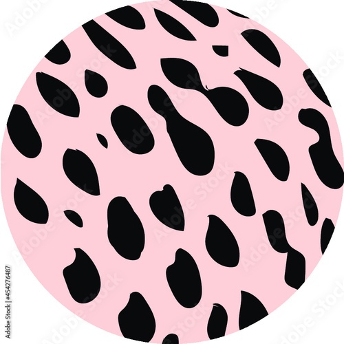 Animal printed spot in vector, animal printed cover