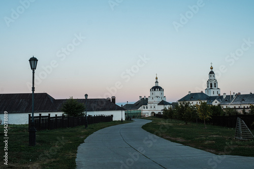 View of the Sviyazhsky Assumption Monastery in summer