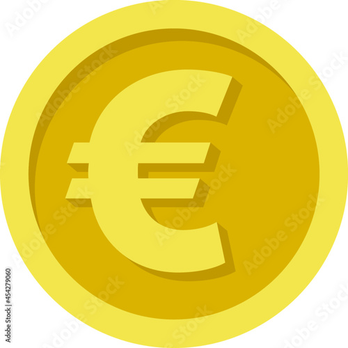 Euro Münze Geld Gold Zeichen Icon