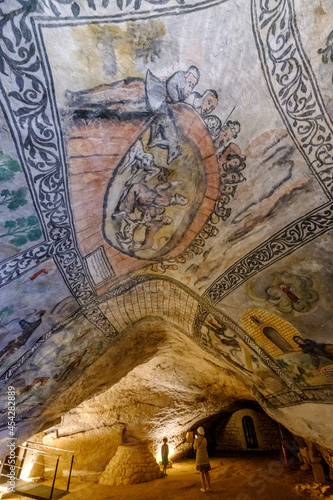 Cave Hermitage of San Bernabé, Ojo Guareña , Espinosa de los Monteros, Castilla y Leon, Spain