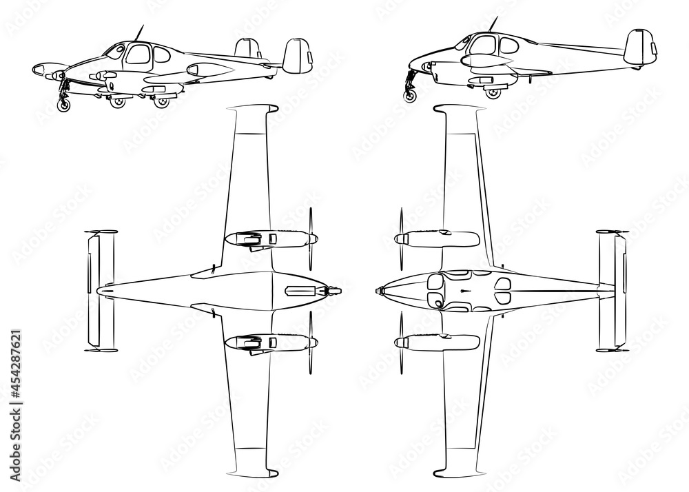 3d helicopter model graphical from four directions with black white sketch. linear sketch. 3d helicopter model graphical from four directions with black white sketch. linear sketch.