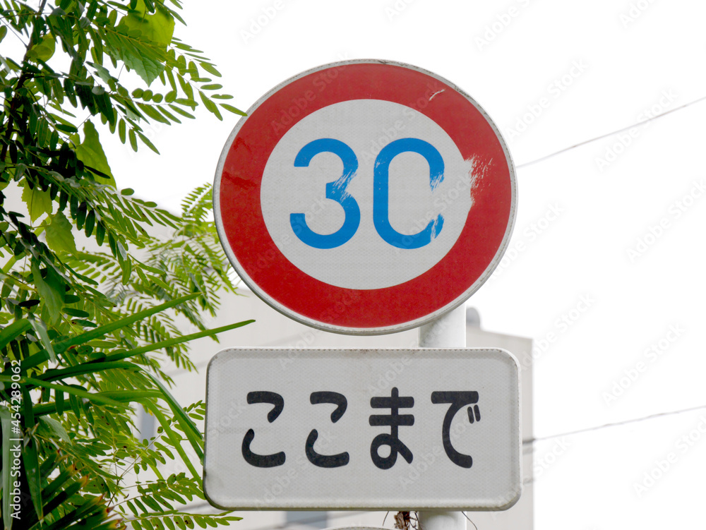 巨大】Speed Limit Sign エリア速度制限57 MPH/時マイル アンティーク雑貨