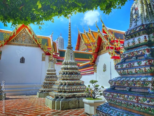 Scenery of Watpho Temple in Thailand