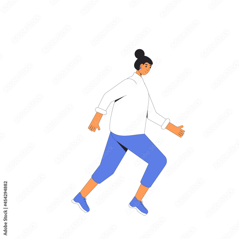 Runner. Joggers. Young woman in spors clothes. Runner. Joggers. Young woman in spors clothes.