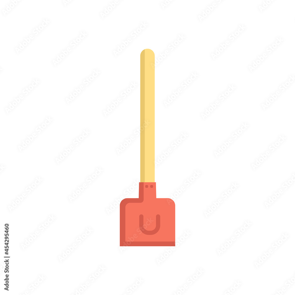 small shovel with a wooden handle small shovel with a wooden handle