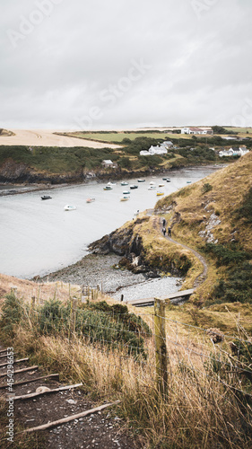 path to the beach. Wales Pembrokeshire