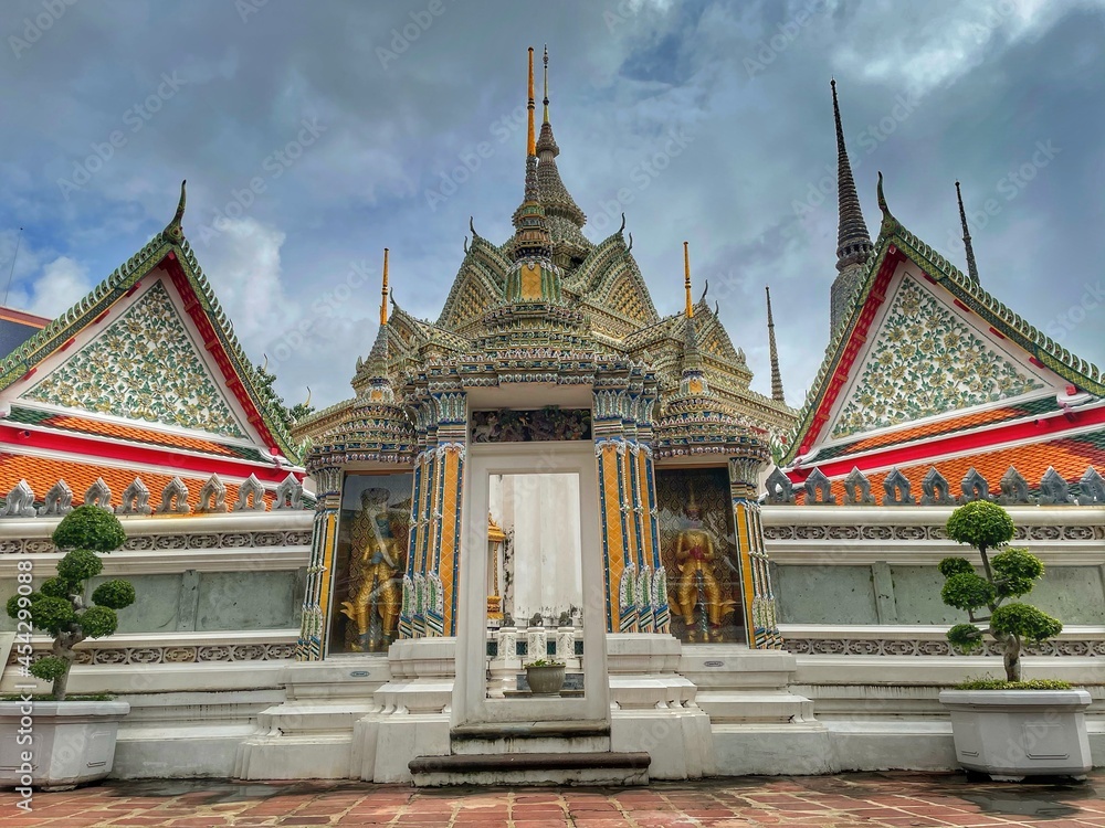 Scenery of Watpho Temple in Thailand