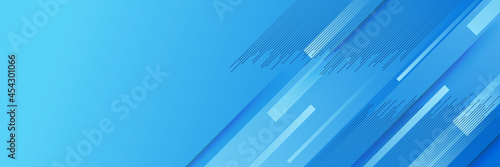 Wallpaper Mural Light blue abstract banner background Torontodigital.ca