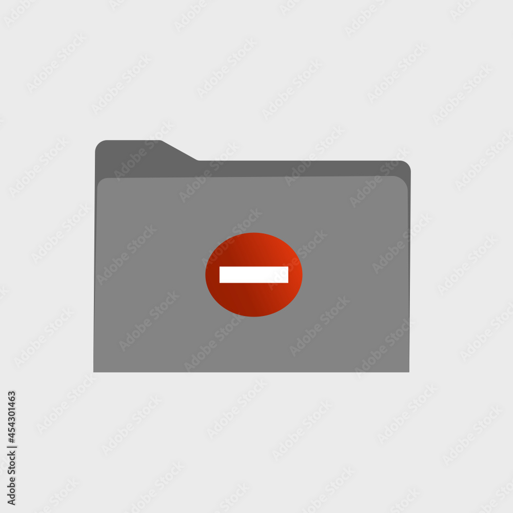 open folder icon. Folder with documents on white background, vector open folder icon. Folder with documents on white background, vector