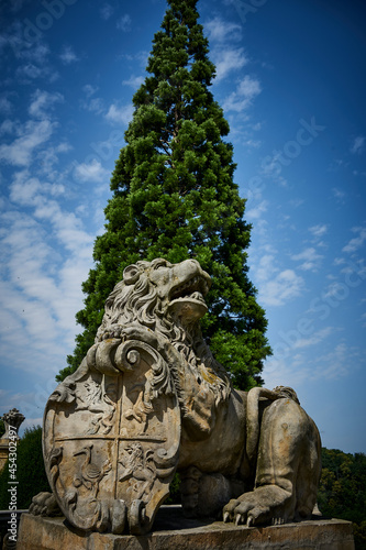 Lion statue