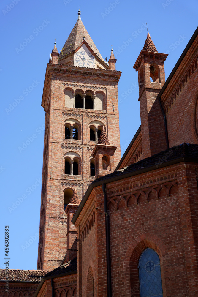Fototapeta premium Cathedral of Alba, Cuneo province, Italy