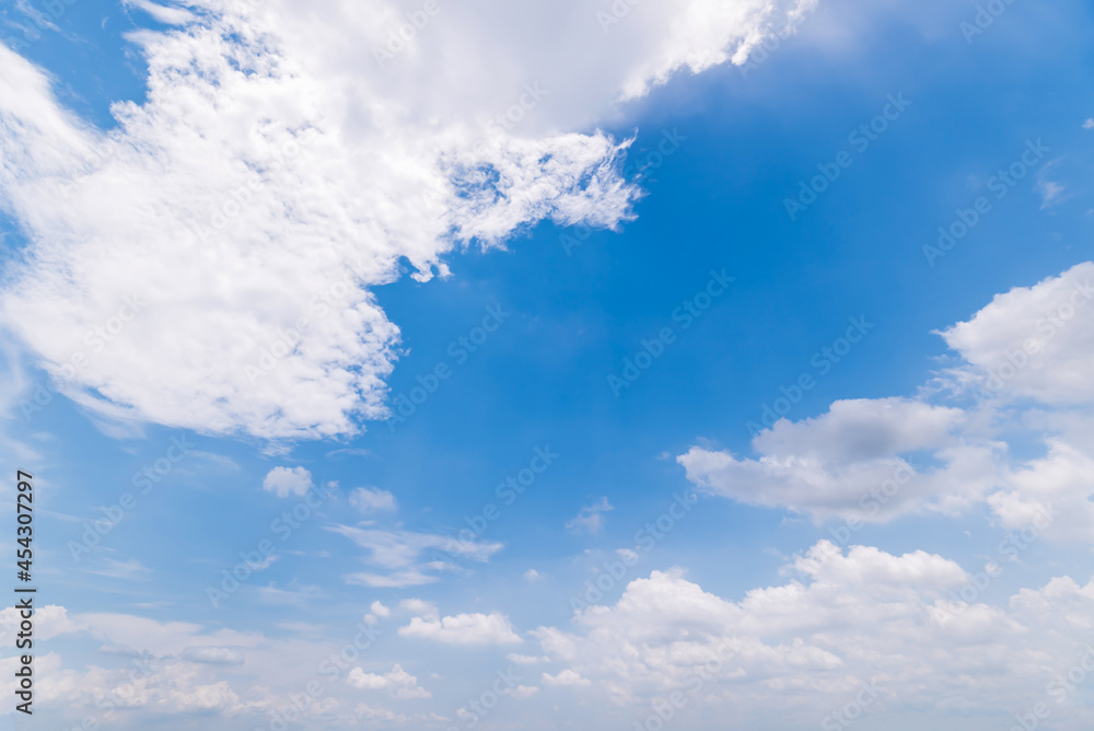 Panoramic view of clear blue sky and clouds, clouds with background. Panoramic view of clear blue sky and clouds, clouds with background.