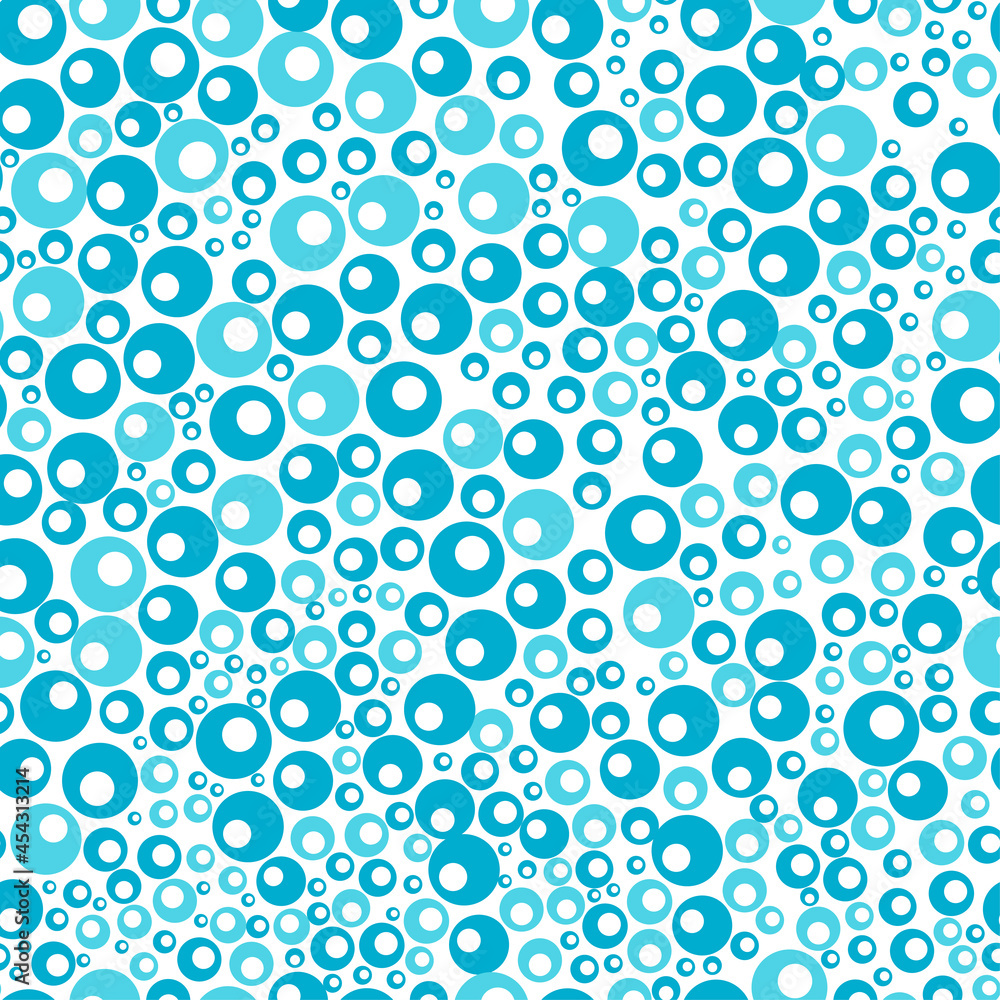 seamless pattern abstract drawing, blue air bubbles, marine theme. seamless pattern abstract drawing, blue air bubbles, marine theme.