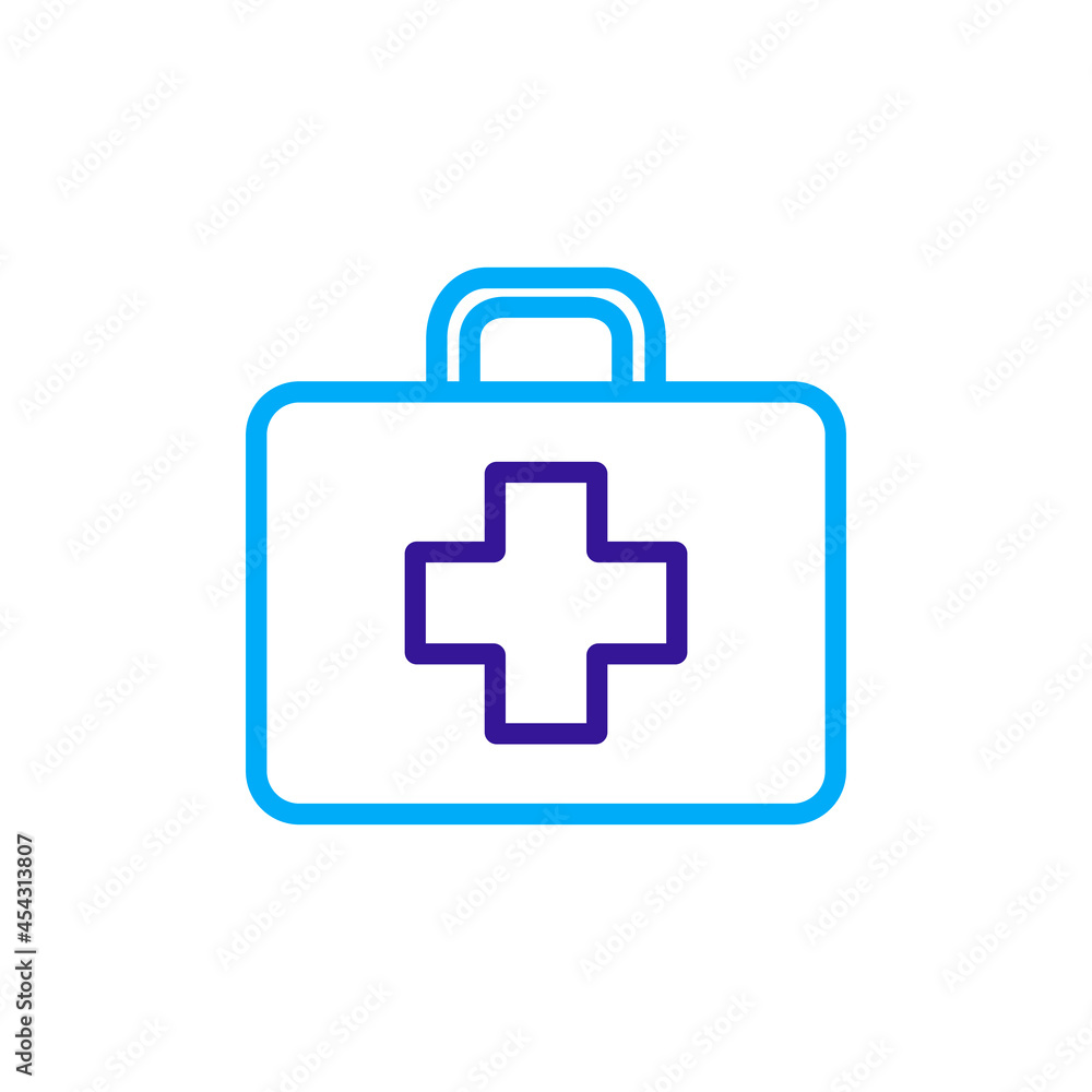 First aid kid vector icon First aid kid vector icon