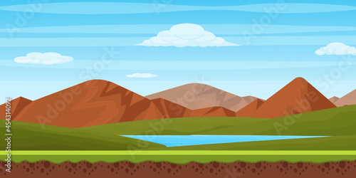 Mountains Background

