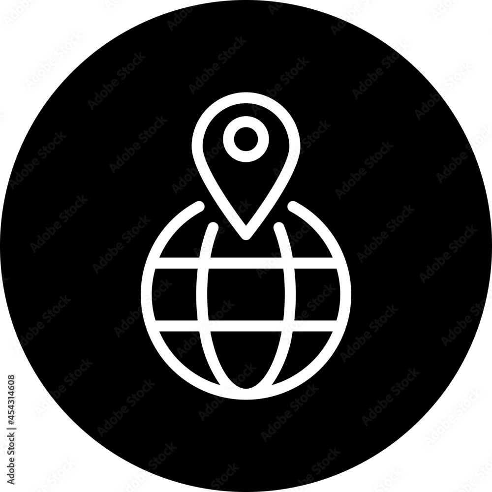 local seo glyph icon