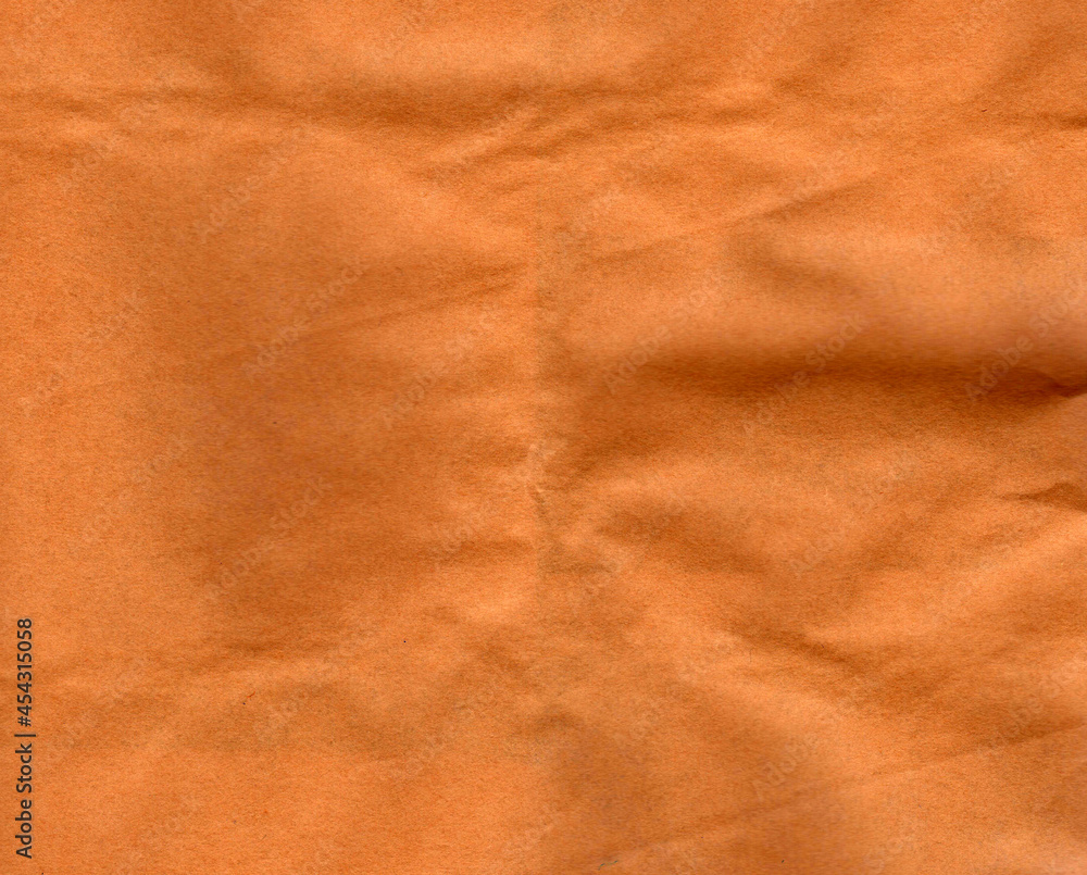 Naklejka premium Crafted crumpled paper for background and desing.