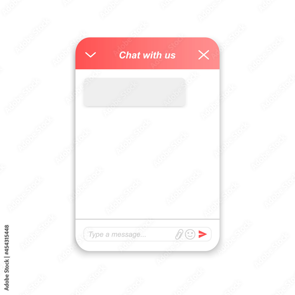 Life chat customer service template. Chatbot window form. Virtual assistant example. Mobile messenger app layout. Vector illustration. Life chat customer service template. Chatbot window form. Virtual assistant example. Mobile messenger app layout. Vector illustration.