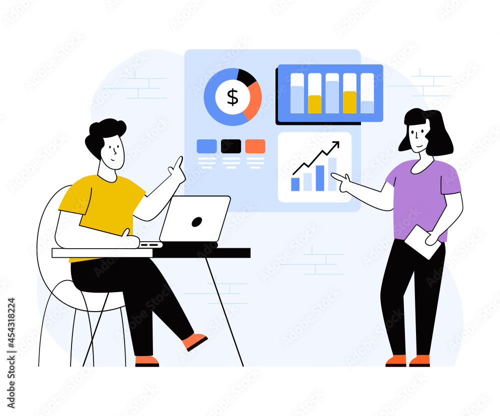 Fototapeta premium Remote Work