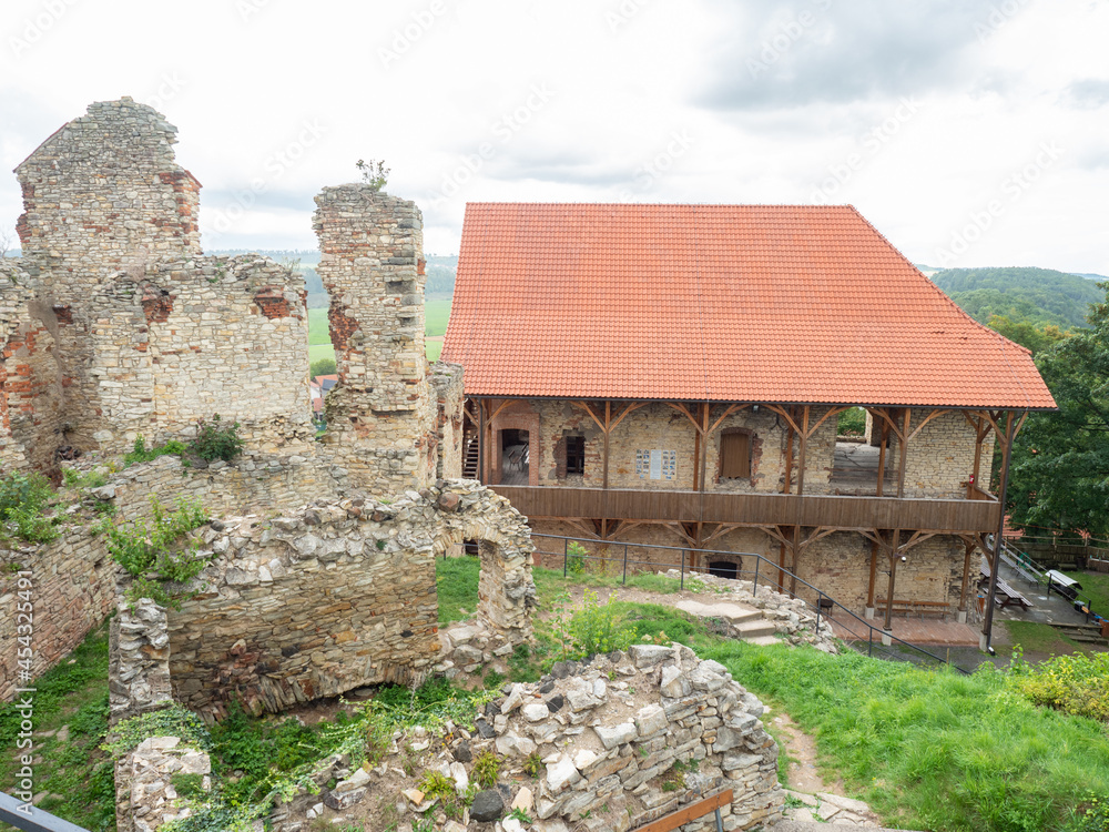  Renewal three floor palace of Kosumberk castl