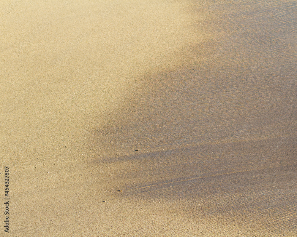 footprints on the sand