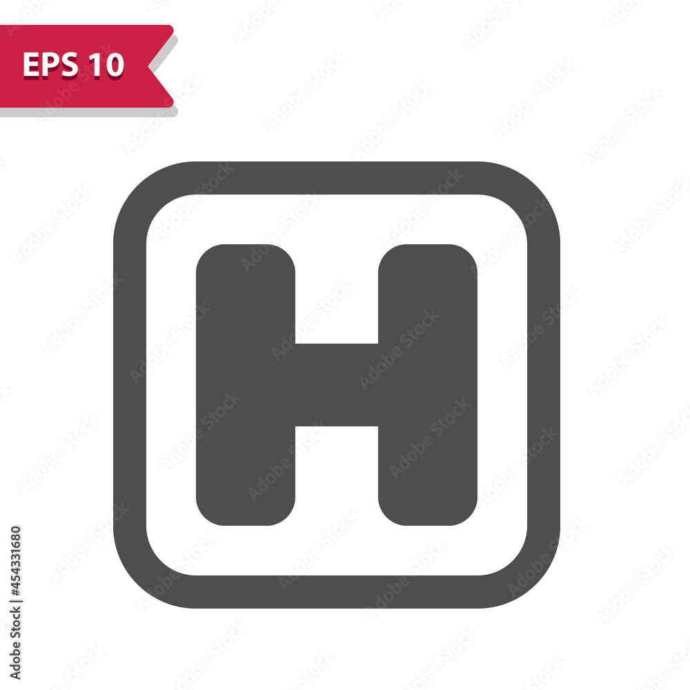 Fototapeta premium Hospital Symbol